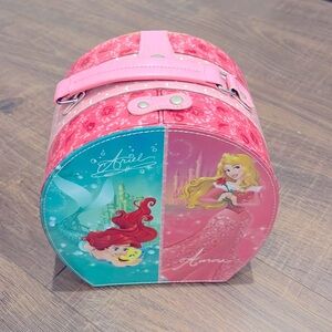 Disney Princess Makeup jewelry Vanity carry Bag